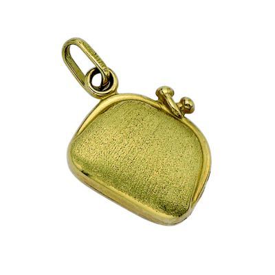 9ct Yellow Gold Handbag Charm