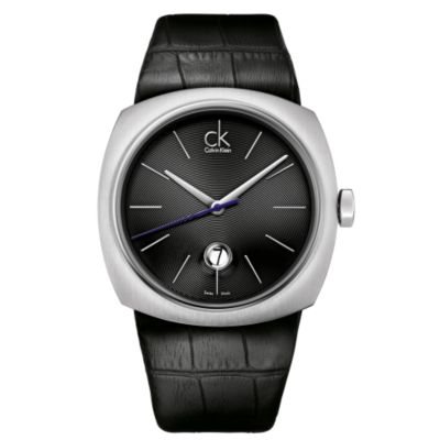 CK Calvin Klein Conversion mens black strap watch