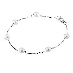 H Samuel Sterling Silver Cultured Freshwater Pearl