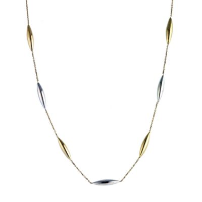 Gorgeous Gold Needle Necklace 43cm