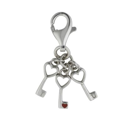 Boho Soho I Love You Keys charm