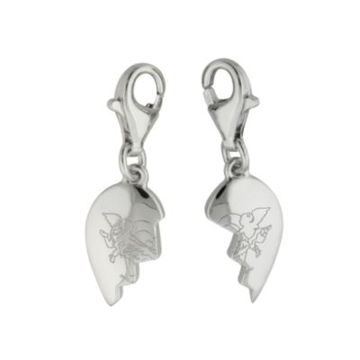 Boho Soho Split Heart Charms