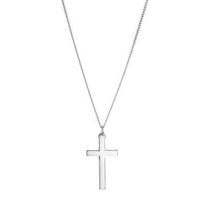 sterling silver small cross pendant