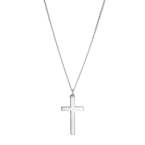 sterling silver small cross pendant