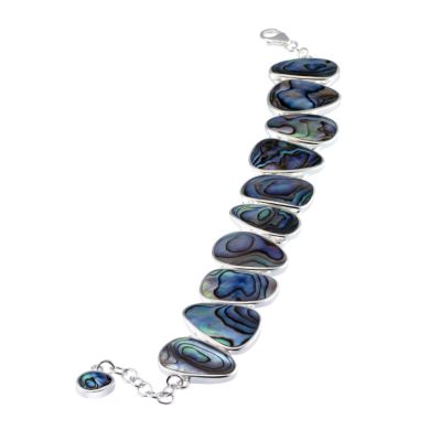 Sterling silver and abalone bracelet - Product number 6889271