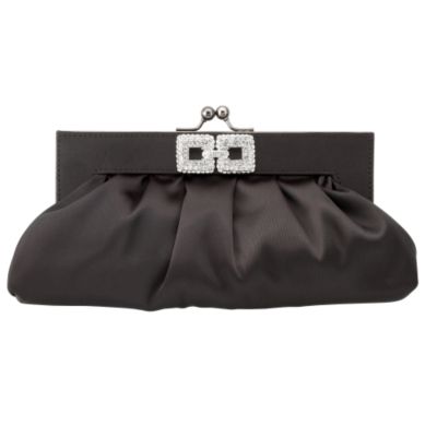 Black Crystal Link Bag