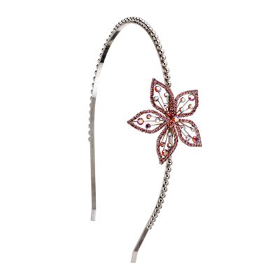 Pink Flower Head Band