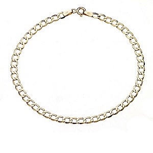 9ct Yellow Gold Small Curb Bracelet