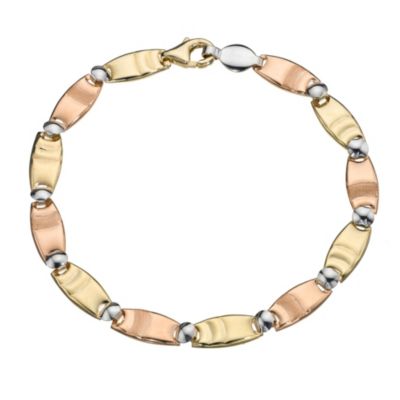 9ct Three Tone Gold Chain - Product number 6904122