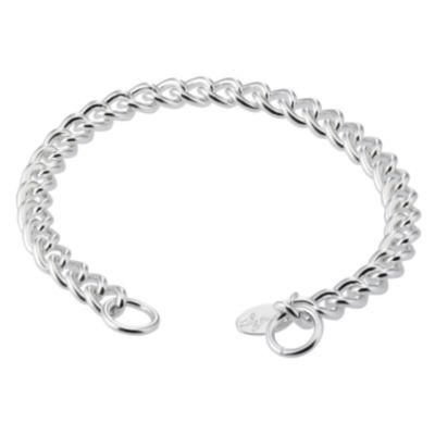 Love Stories Sterling Silver Bracelet 7.5`