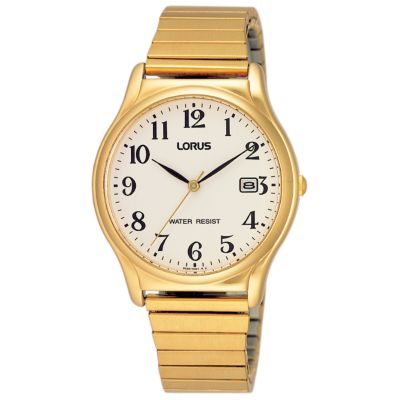 Lorus Men's Gold-Plated Bracelet Watch - Product number 6904998