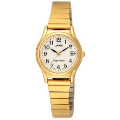 Lorus Ladies' Gold-Plated Bracelet Watch - Product number 6905056