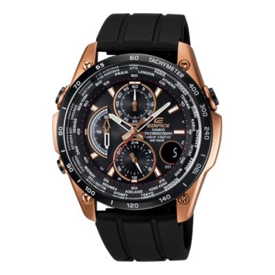 Casio Edifice Wave Ceptor Men's Chronograph Strap Watch