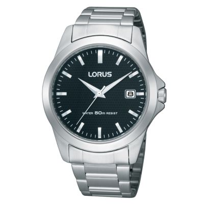 Lorus Men's Stainless Steel Bracelet Watch