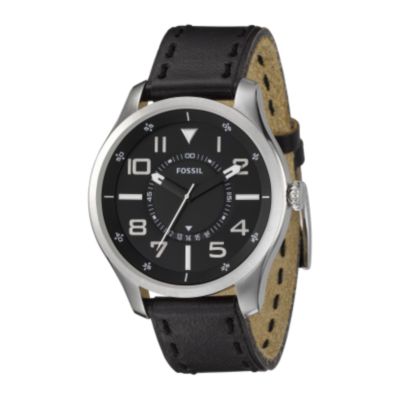 Fossil Men's Black Strap Watch - Product number 6905463