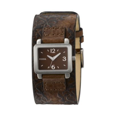 Fossil Ladies' Brown Cuff Watch - Product number 6905501