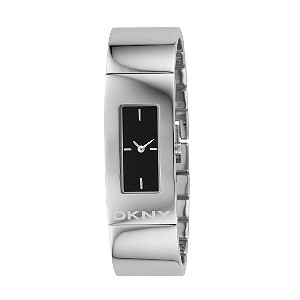 DKNY Stainless Steel Semi Bangle WatchDKNY Stainless Steel Semi Bangle Watch