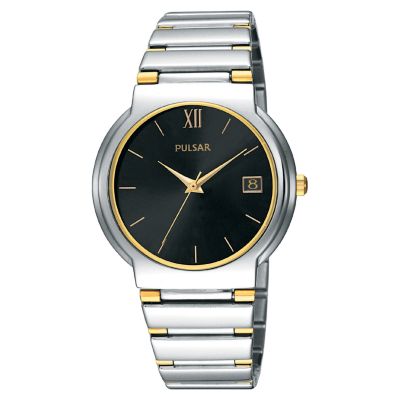 Pulsar Men's Stainless Steel Bracelet Watch