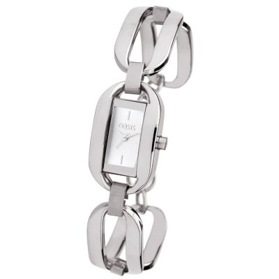 Oasis Ladies' Round Link Watch - Product number 6906672