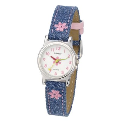 Limit Child's Blue Denim Strap Watch - Product number 6907857