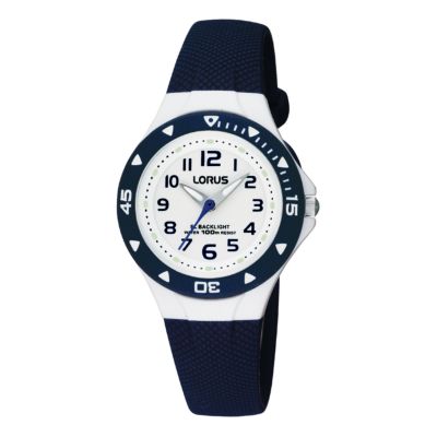 lorus blue dial watch
