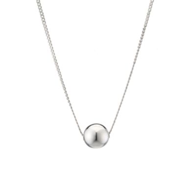 H Samuel Sterling Silver Ball Pendant