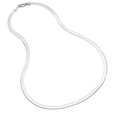 sterling Silver Herringbone Chain