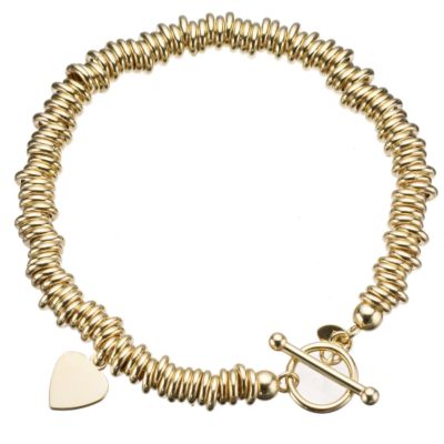 9ct yellow gold sweetie bracelet