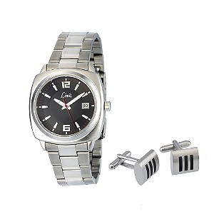 Vintage Mens Watch and Cufflinks Gift