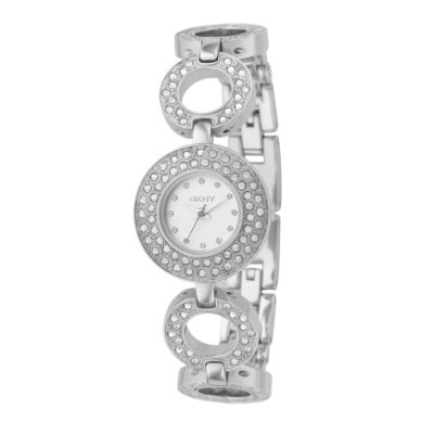 dkny Circle ladies stone set watch