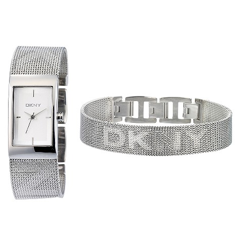 DKNY ladies watch and bracelet gift set