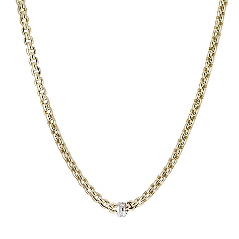 18ct gold Fope Gioielli Flex-It necklet.