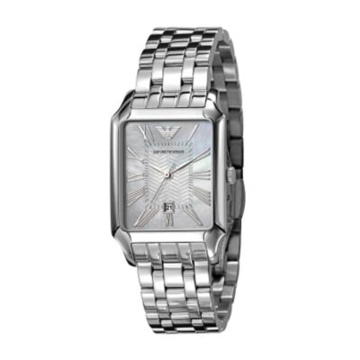 Emporio Armani ladies' stainless steel bracelet watch - Product number 8014329