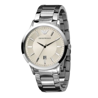 Emporio Armani men's stainless steel bracelet watch - Product number 8014477