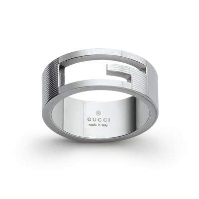 Gucci sterling silver thumb ring