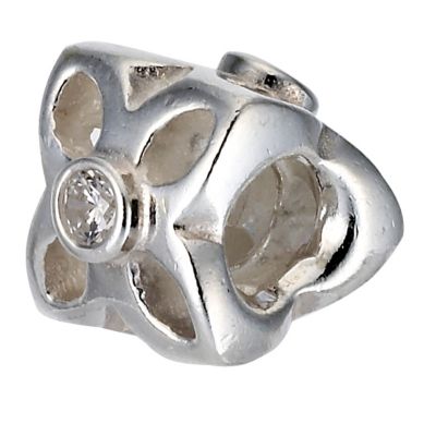 Pandora Sterling Silver Flower Bead