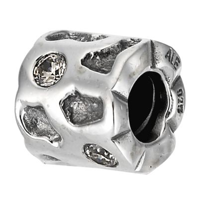 pandora Sterling Silver Cubic Zirconia Bead