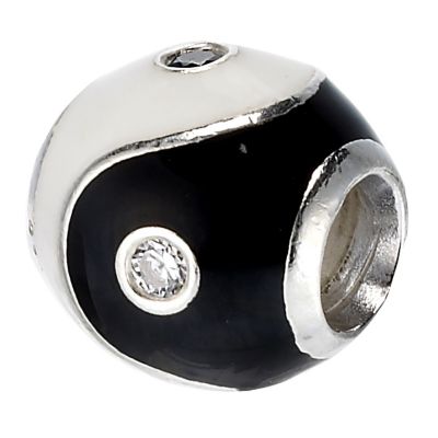 pandora Sterling Silver Ying Yang Bead