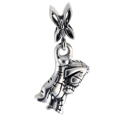 Chamilia - silver Disney Eeyore and butterfly bead