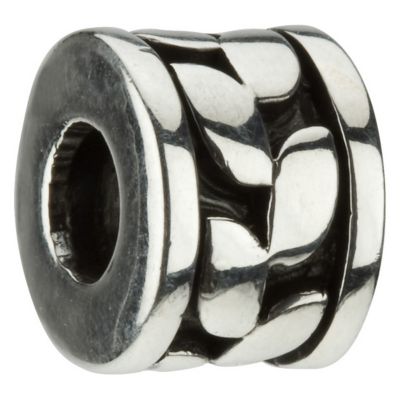 Chamilia - sterling silver leaf bead