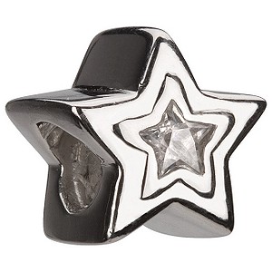 - sterling silver cubic zirconia star