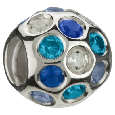 Chamilia - sterling silver cubic zirconia disco ball bead - Product number 8024812