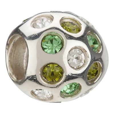 Chamilia - sterling silver cubic zirconia disco ball bead - Product number 8024847