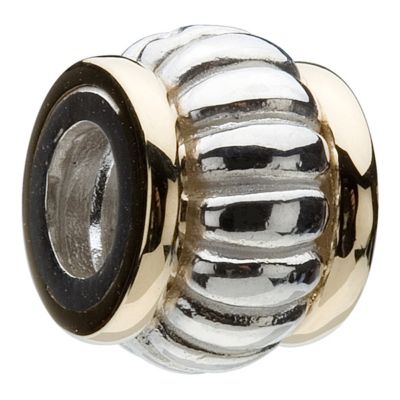Chamilia - sterling silver and 14k yellow gold bead - Product number 8025061
