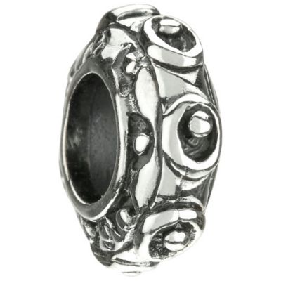Chamilia - sterling silver spacer with dots - Product number 8025614