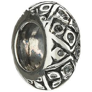 Chamilia - sterling silver Aztec spacer