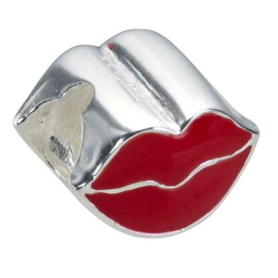 Truth Sterling Silver Lips Charm