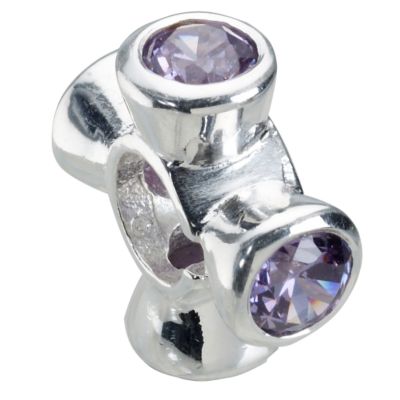 Truth Sterling Silver - Cubic Zirconia Amethyst