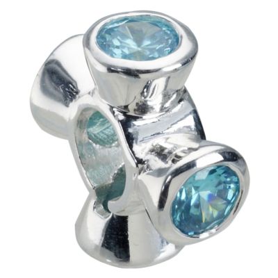 Truth Sterling Silver - Aquamarine Bead