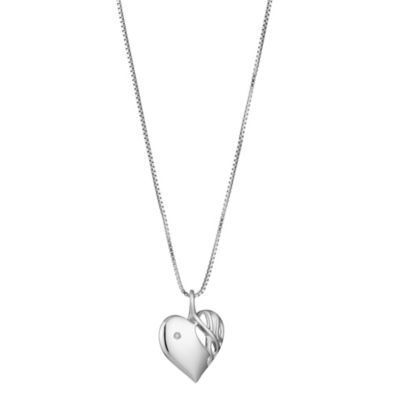 Hot Diamonds Hot Diamond Sterling Silver Diamond Locket